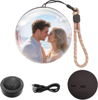 Eternal Echoes – Personalized Photo Crystal Bluetooth Speaker