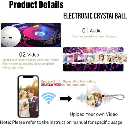 Eternal Echoes – Personalized Photo Crystal Bluetooth Speaker