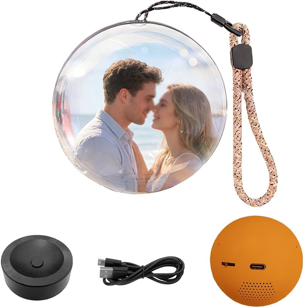 Eternal Echoes – Personalized Photo Crystal Bluetooth Speaker