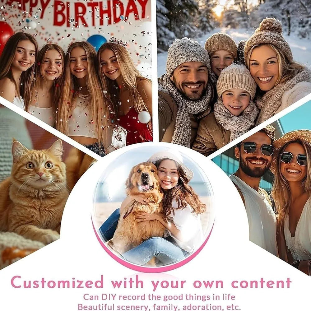 Eternal Echoes – Personalized Photo Crystal Bluetooth Speaker