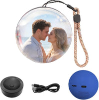 Eternal Echoes – Personalized Photo Crystal Bluetooth Speaker